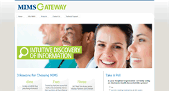 Desktop Screenshot of mimsgateway.com