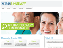 Tablet Screenshot of mimsgateway.com